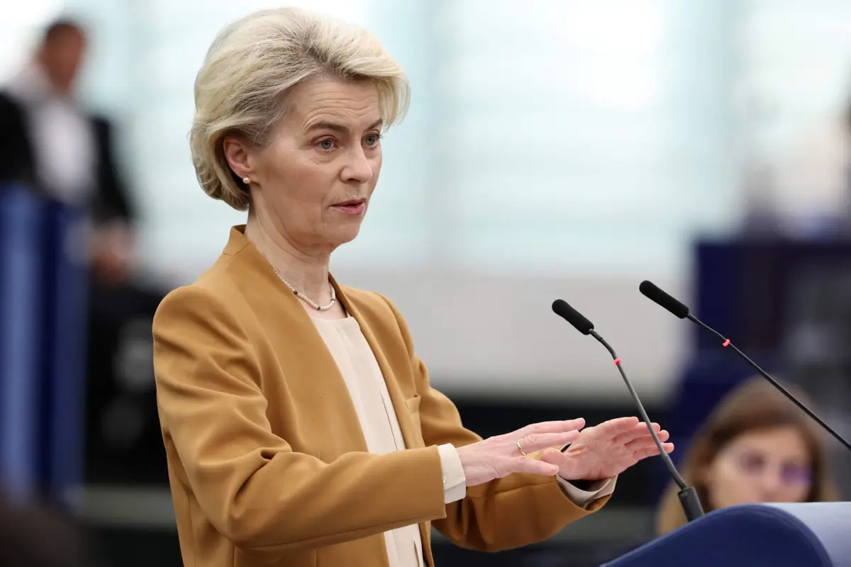 Ursula von der Leyen, presidente da Comissão Europeia