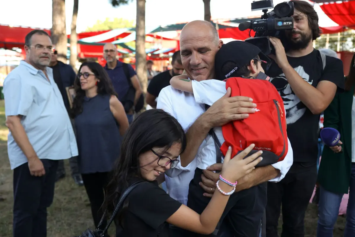 Paulo Raimundo visitou espaços da Festa do Avante!
