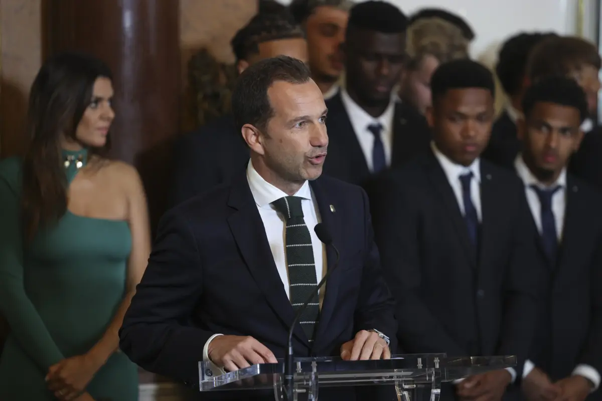 Frederico Varandas, presidente do Sporting