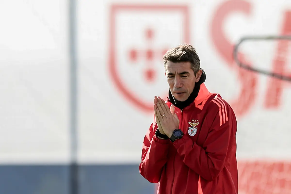 Bruno Lage, treinador do Benfica