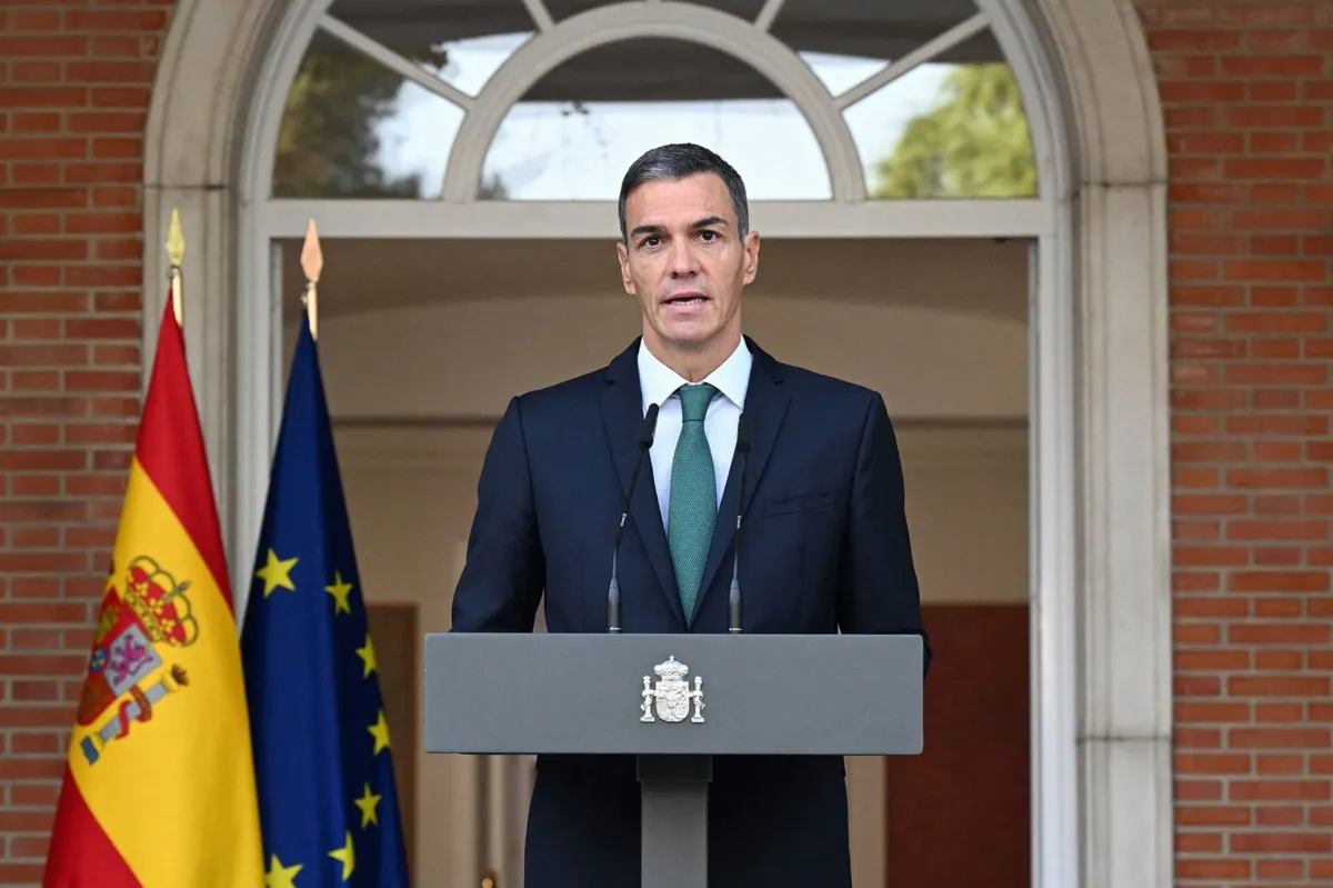 No domingo, o chefe de Governo espanhol, Pedro Sánchez, tinha anunciado novas medidas destinadas a "pôr fim ao genocídio em Gaza"