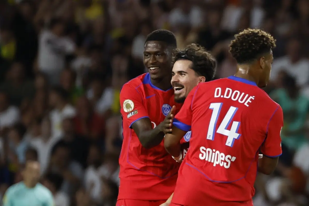 Vitinha marcou o único golo do PSG