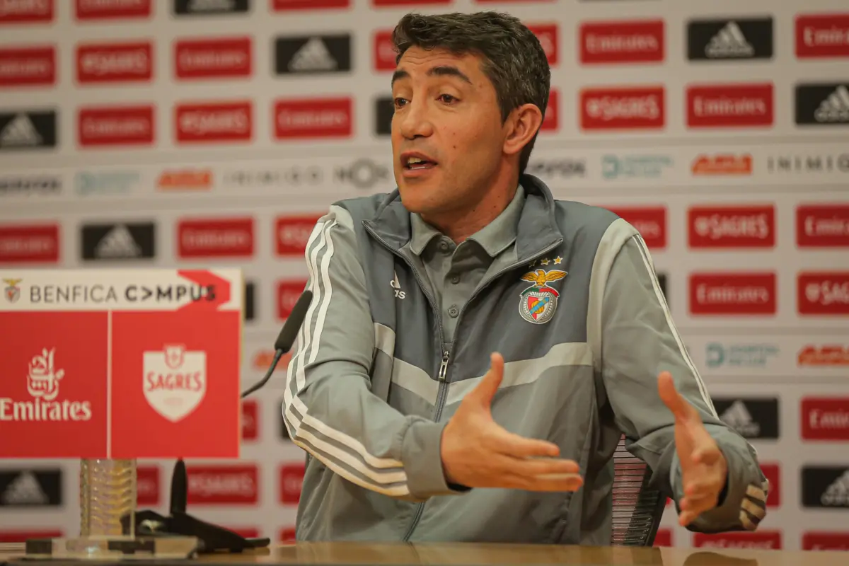 Bruno Lage, treinador do Benfica
