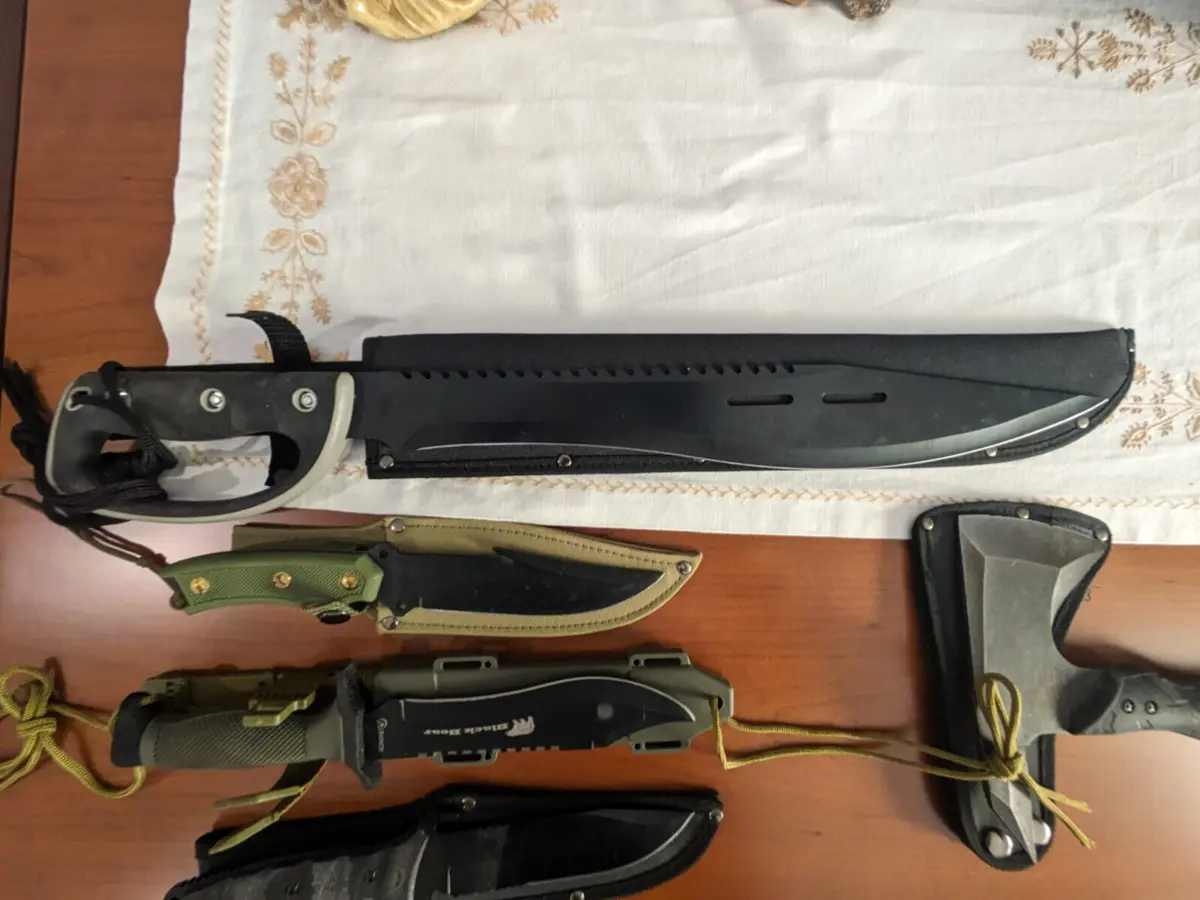 Material apreendido pela Polícia Judiciária na Operação Desarme 3D