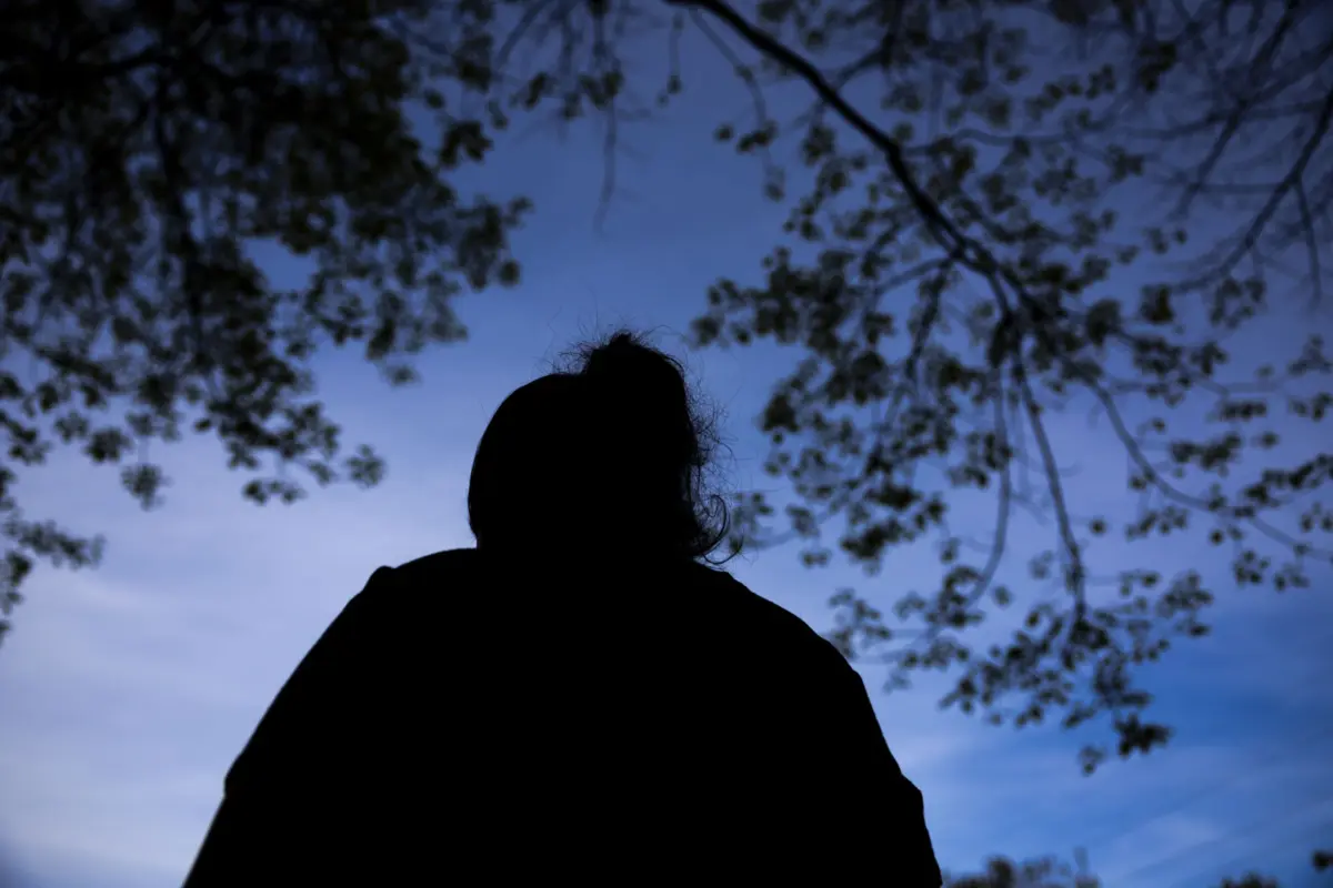 A mulher teve de receber assistência médica