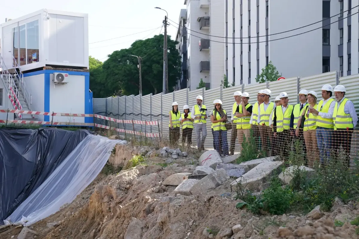 A obra, com um custo de 25,5 milhões de euros, financiados pelo Programa de Recuperação e Resiliência (PRR), está a cargo dos Empreiteiros Casais, de Braga