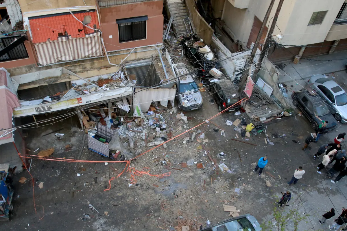O ataque provocou o pânico na grande cidade do sul do Líbano