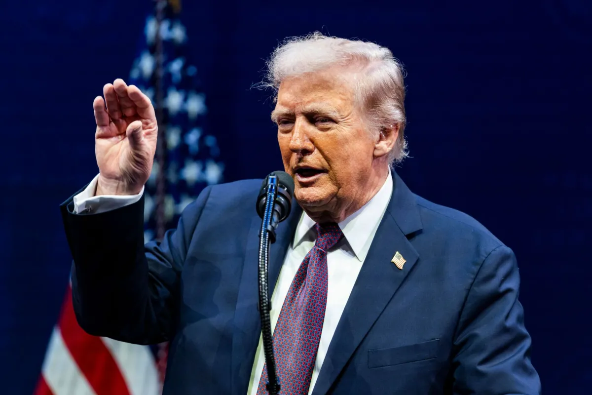 O presidente dos Estados Unidos, Donald Trump