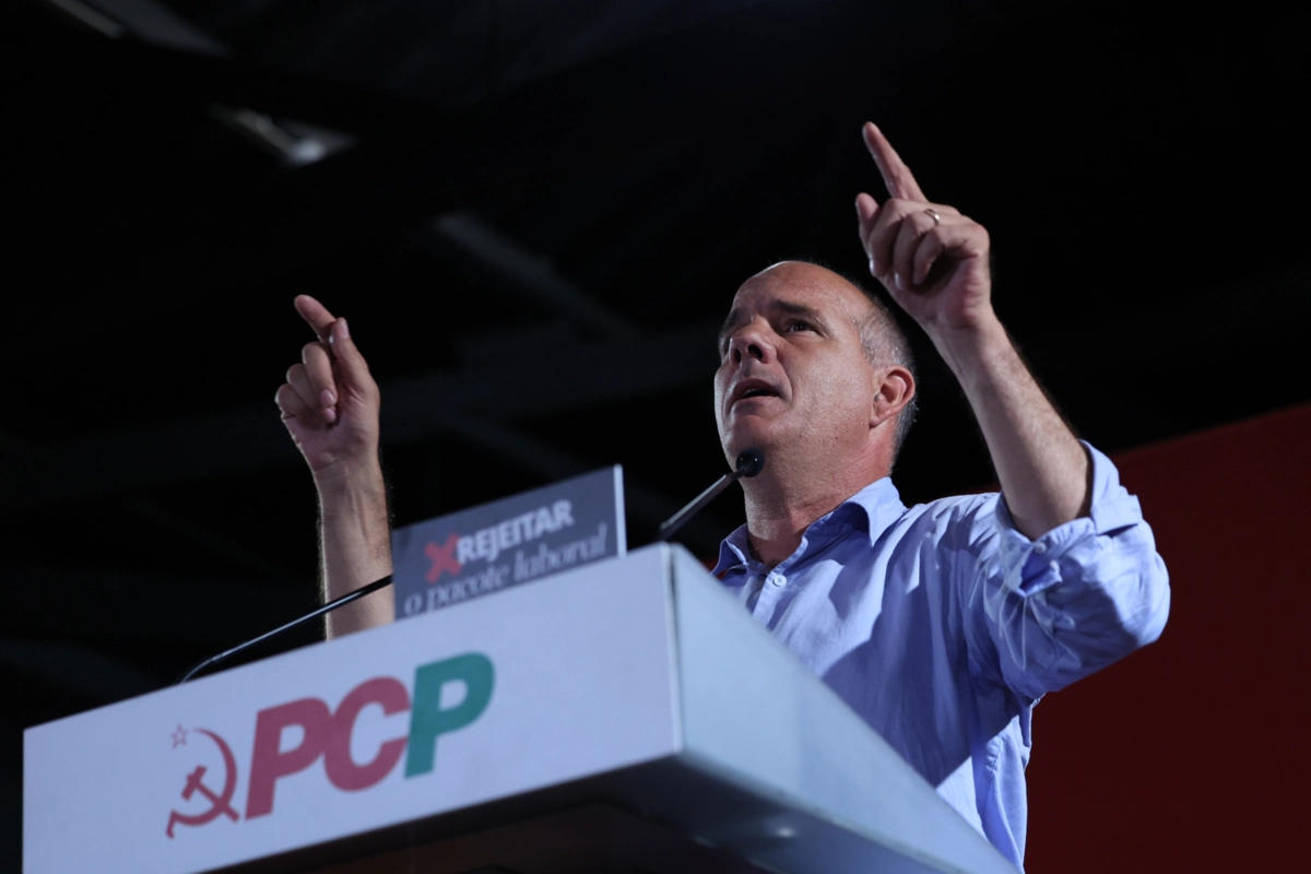 Secretário-geral do PCP, Paulo Raimundo