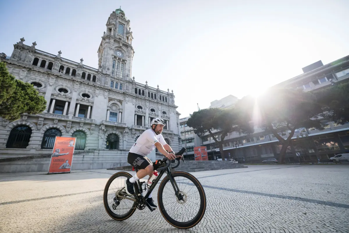 Tiago Cação começou volta a Portugal no Porto