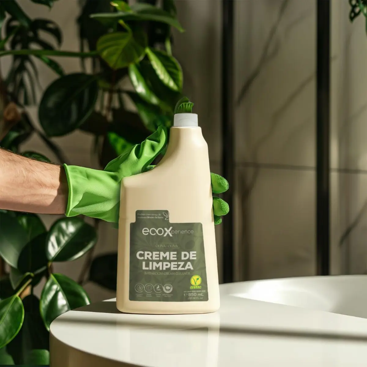 Imagem de contexto do artigo Um creme de limpeza com caroços de azeitonas