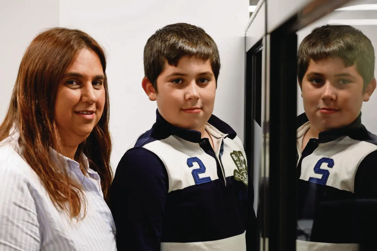 Pedro e a mãe, Ana Oliveira, estão em alerta constante