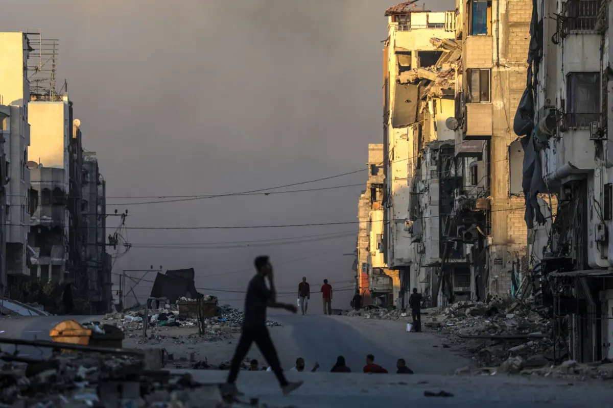 Imagem de contexto do artigo Autoridades de Gaza admitem um milhão de deslocados no sul