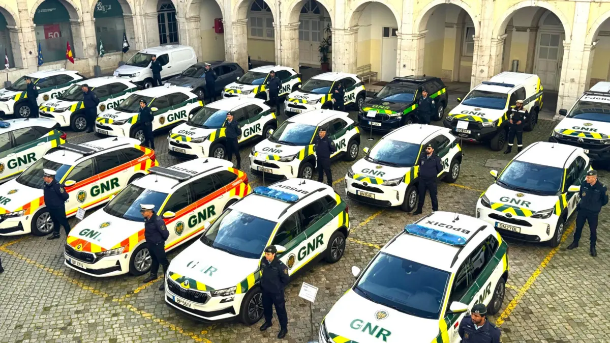 GNR recebeu 253 veículos