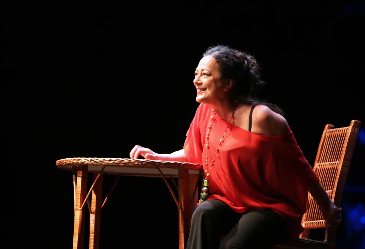 Estrela Novais em "A noite da iguana"