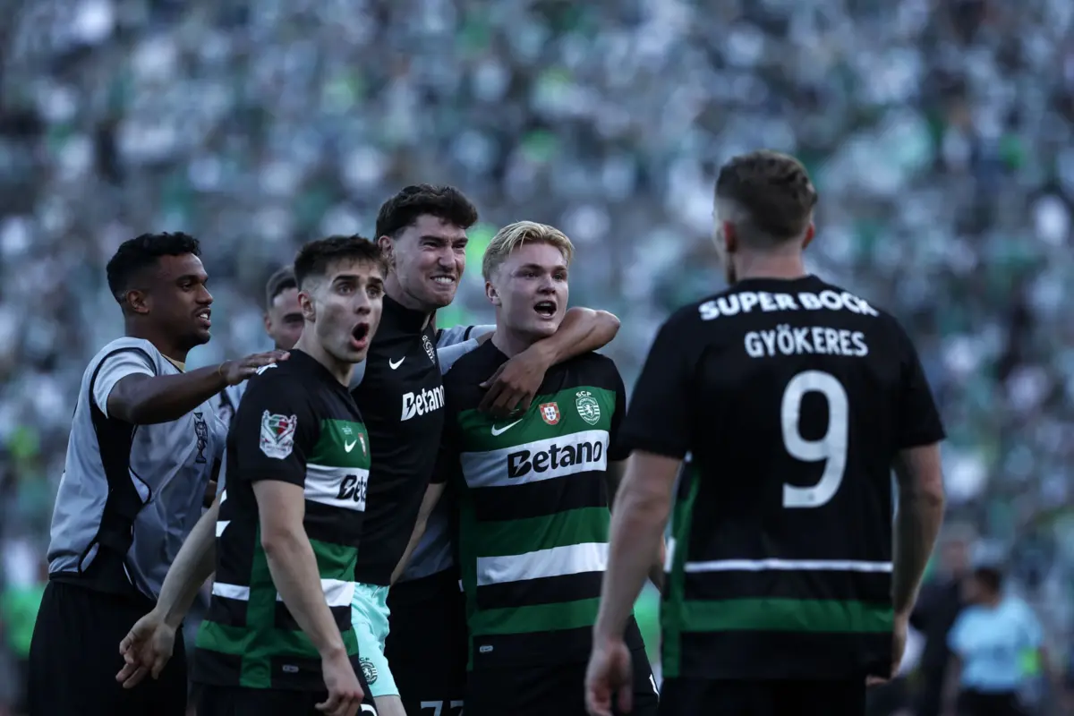 Sporting venceu o Benfica por 3-1
