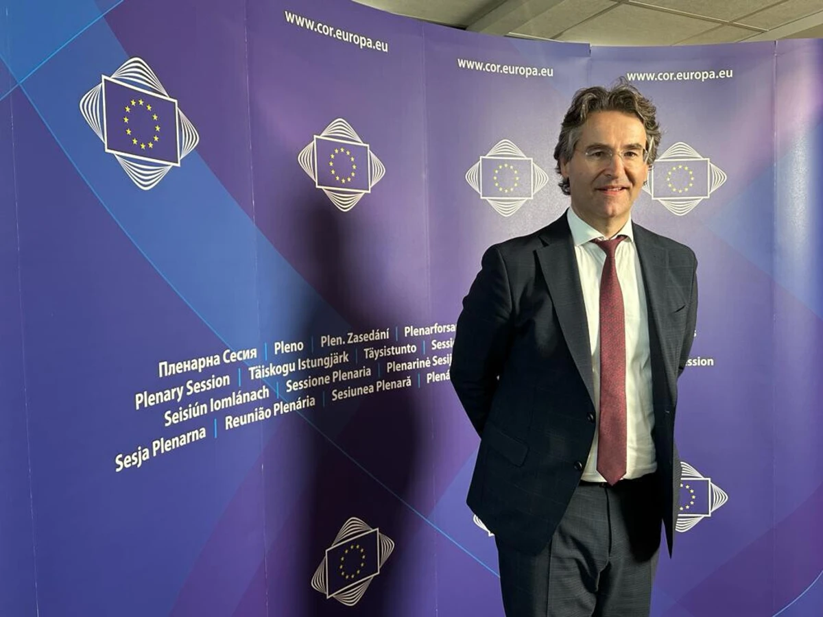 José Manuel Ribeiro, presidente da Câmara de Valongo, esteve esta terça-feira em Bruxelas