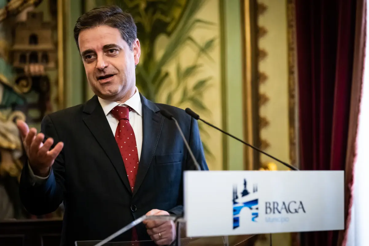 Ricardo Rio, presidente da Câmara Municipal de Braga