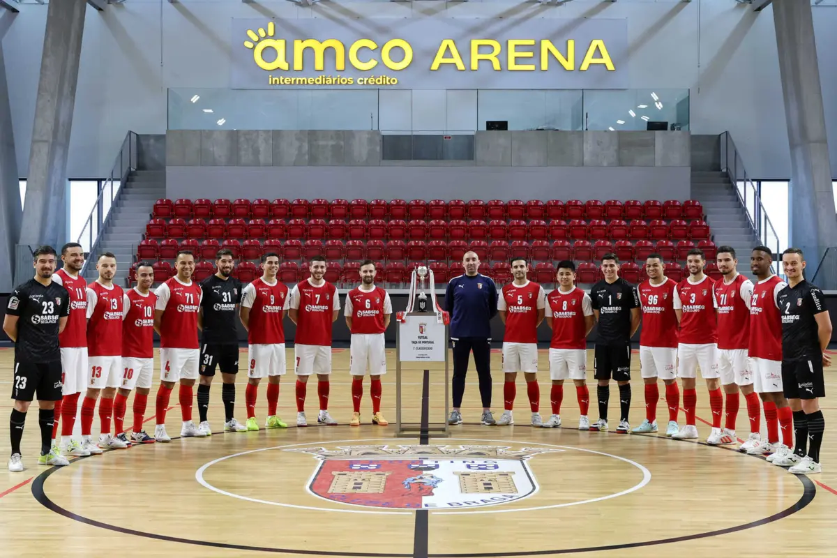 Braga conquistou a Taça de Portugal de futsal pela primeira vez