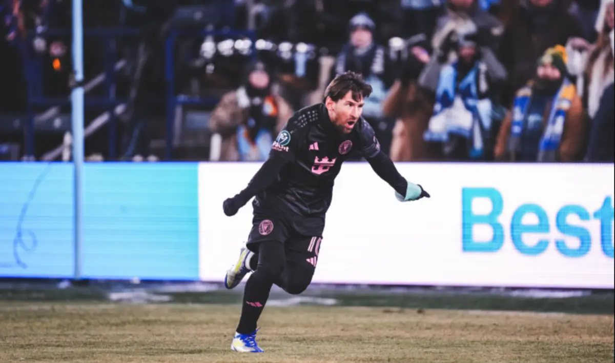 Lionel Messi começou a época a "voar" pelo Inter Miami