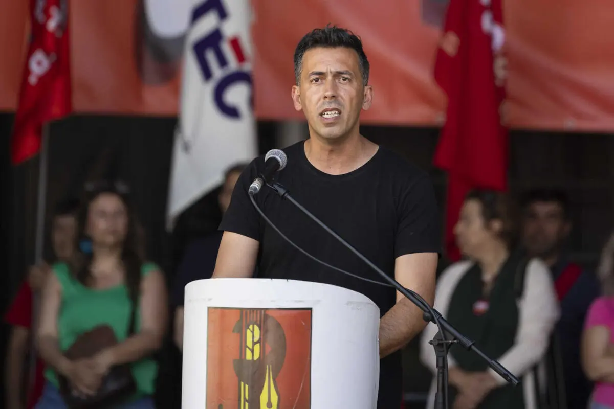 Tiago Oliveira, secretário-geral da CGTP