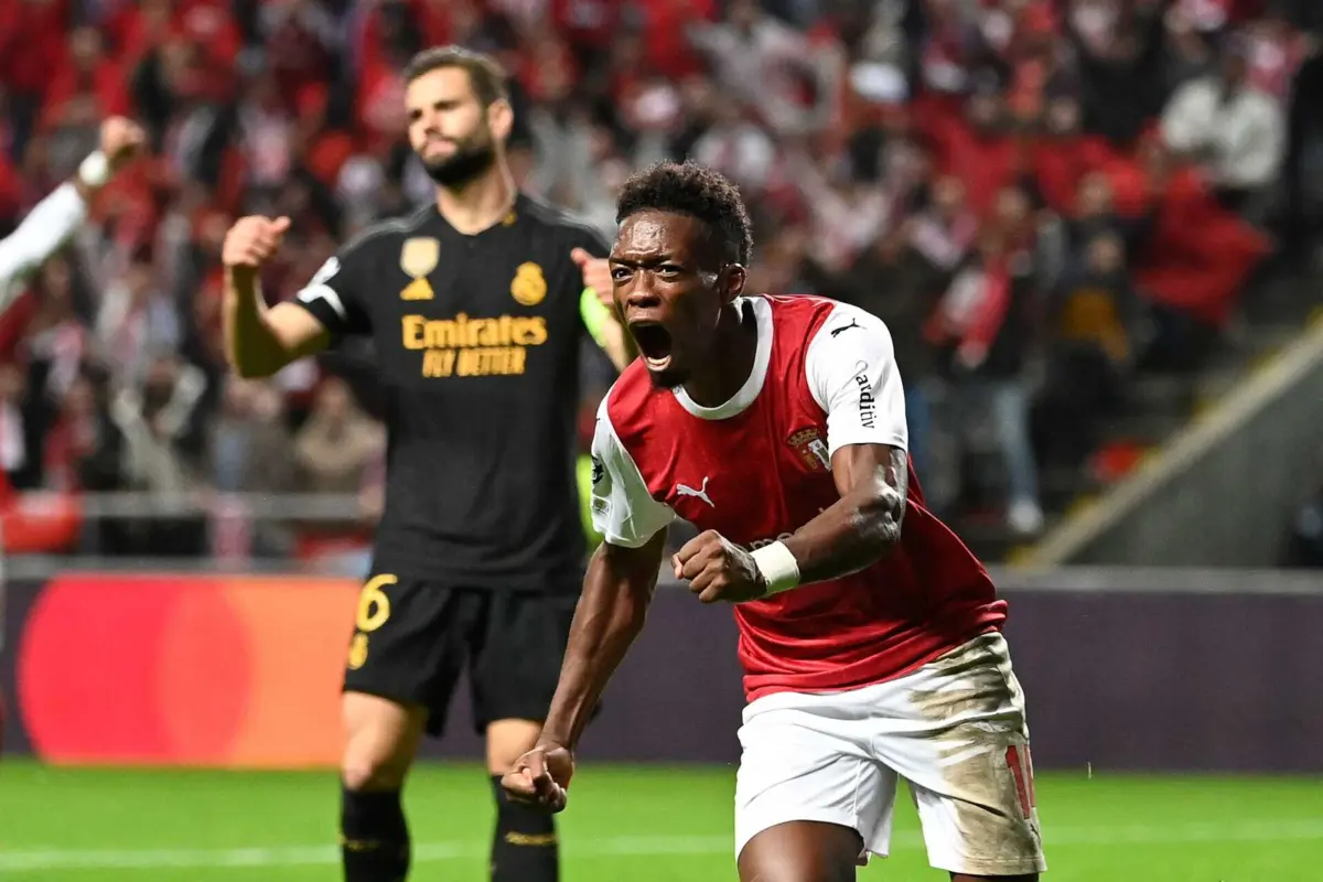 Álvaro Djaló, avançado do Braga