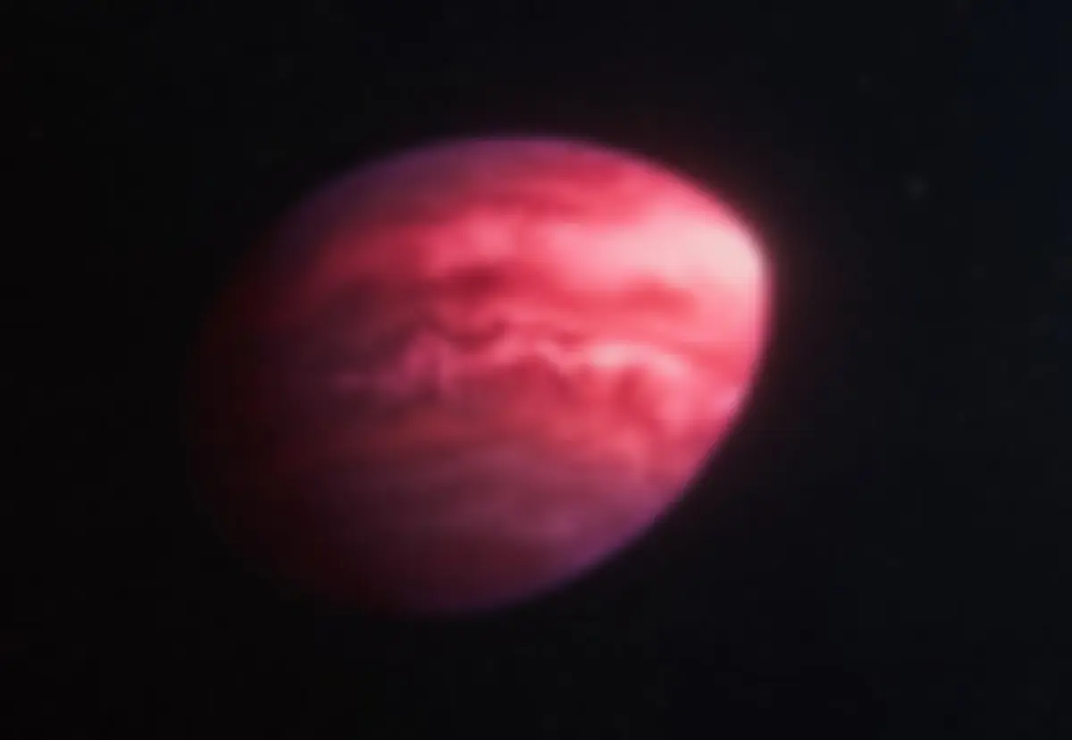 Imagem de contexto do artigo O planeta-limão que está a baralhar o cosmos