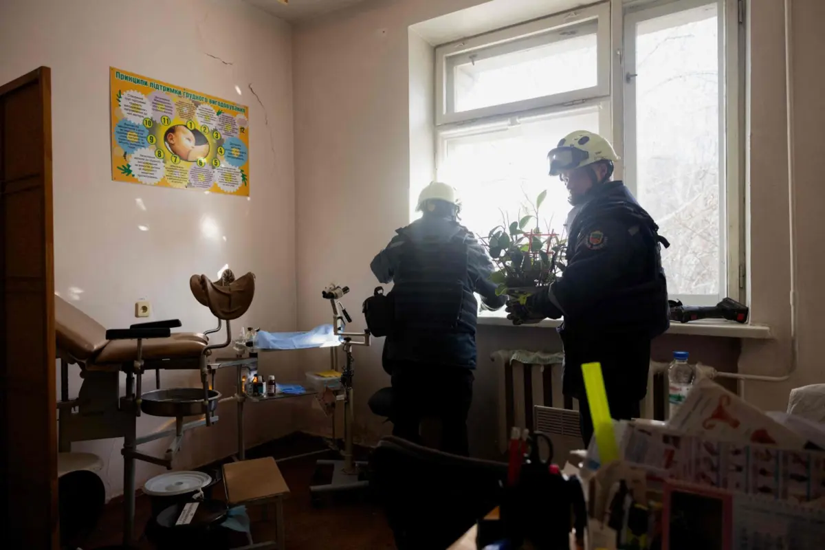 Imagem de contexto do artigo Pelo menos seis feridos em ataque russo a maternidade em Zaporíjia