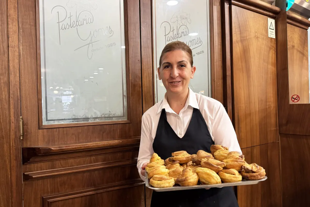 Paula Silva vende covilhetes na "Gomes" há 26 anos