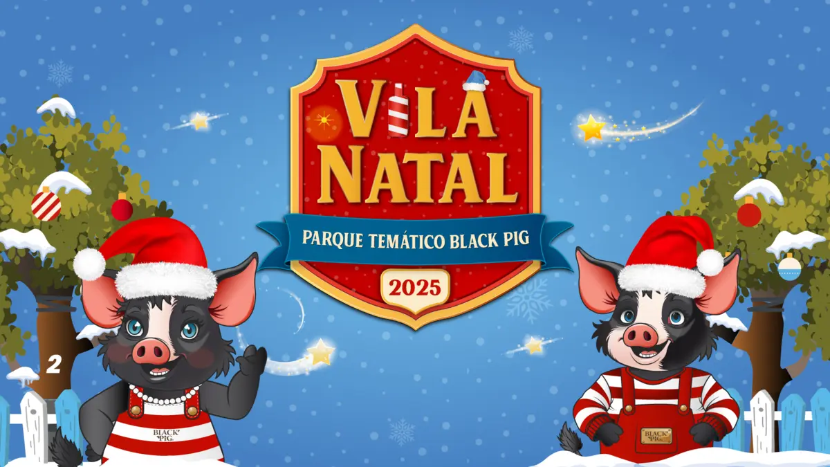 Vila Natal Black Pig situa-se em Vila Nova de Santo André
