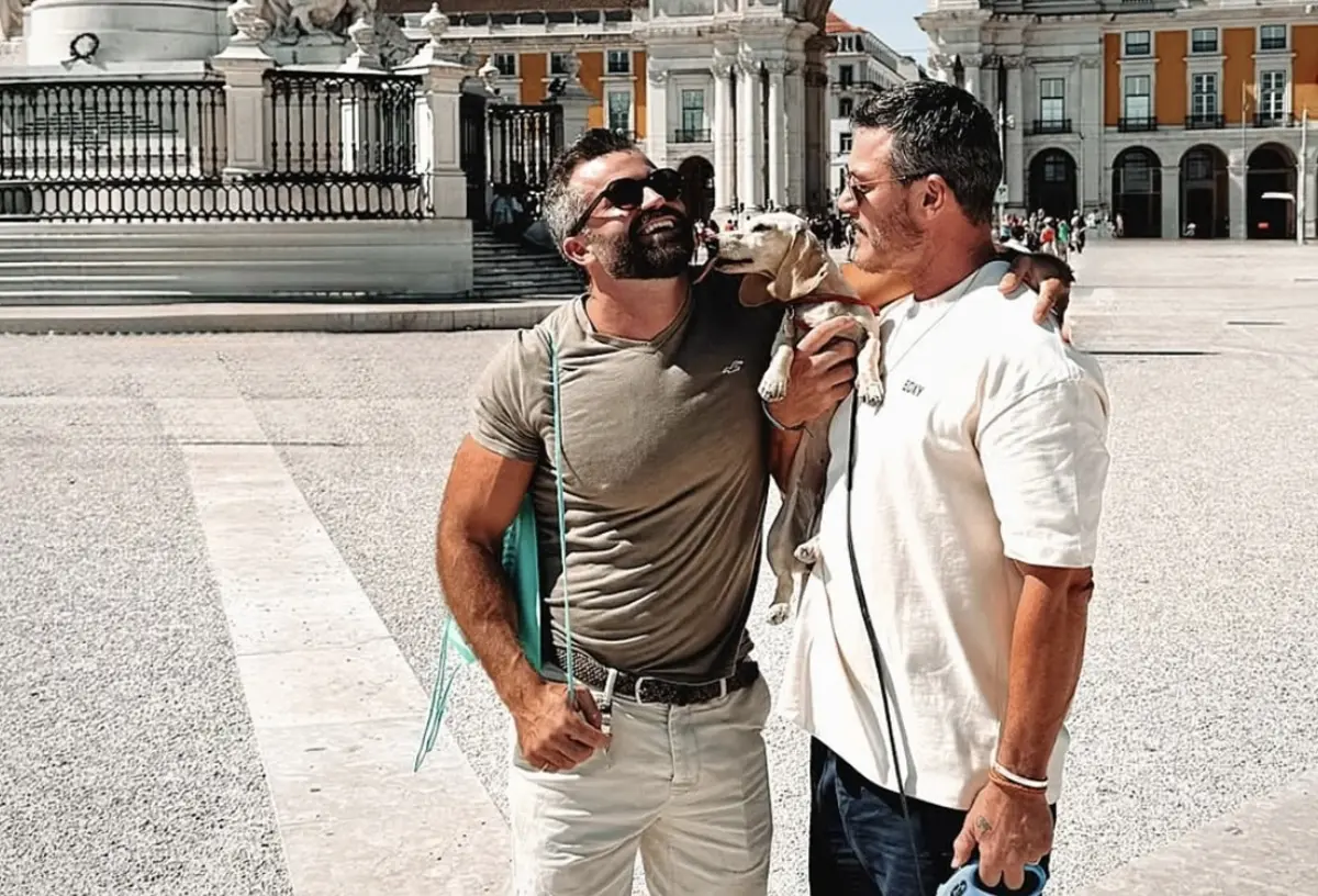 Atoe Luke Evans, que ainda a semana passado se mostrou em Lisboa, com o campanheiro, manifestou-se em choque com tragédia