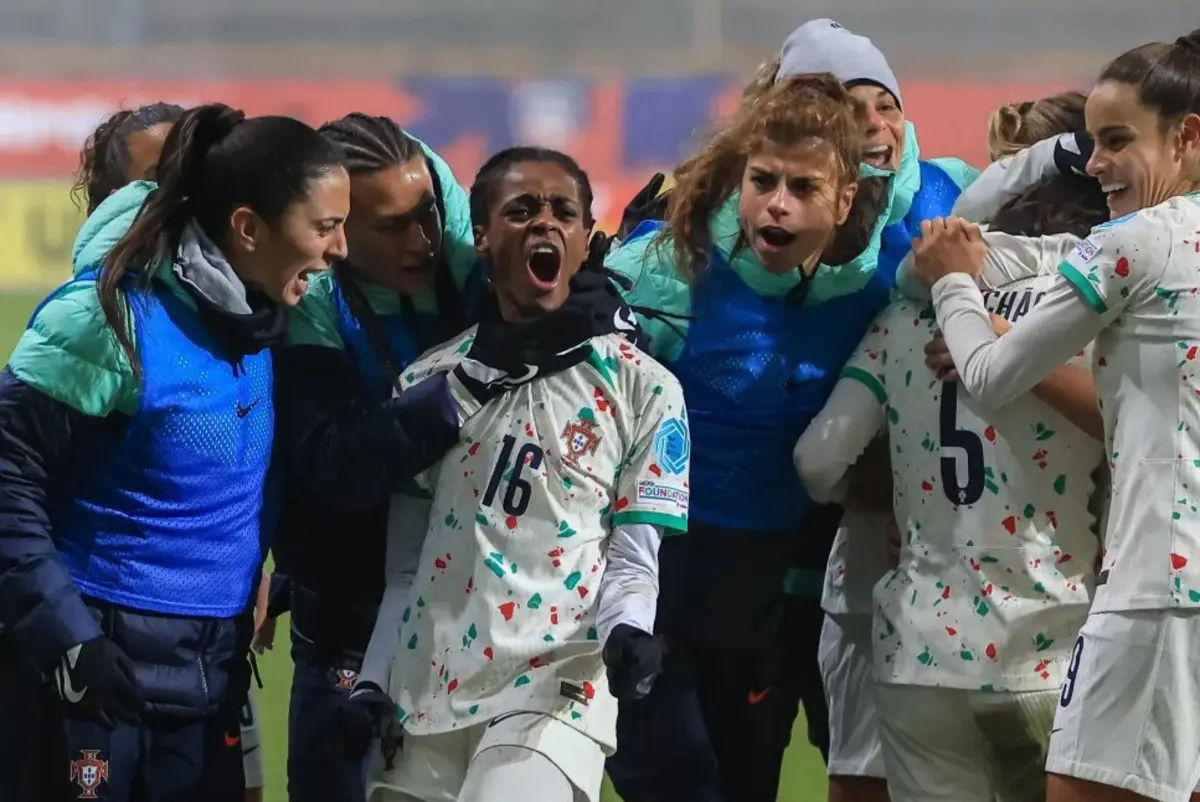 Seleção portuguesa garantiu a presença no próximo Europeu de futebol feminino