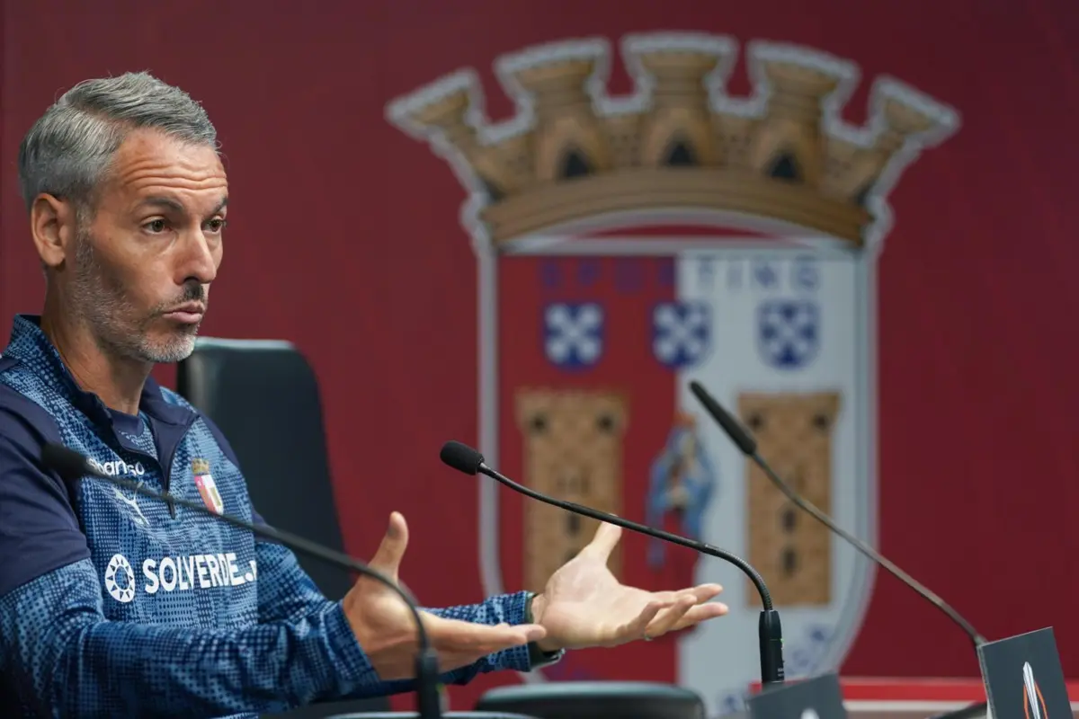 Carlos Vicens, treinador do Braga