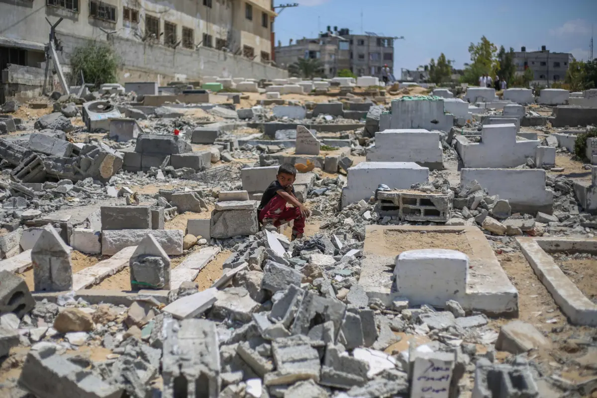 Imagem de contexto do artigo Mulheres e crianças entre os 12 mortos em ataque israelita em Gaza