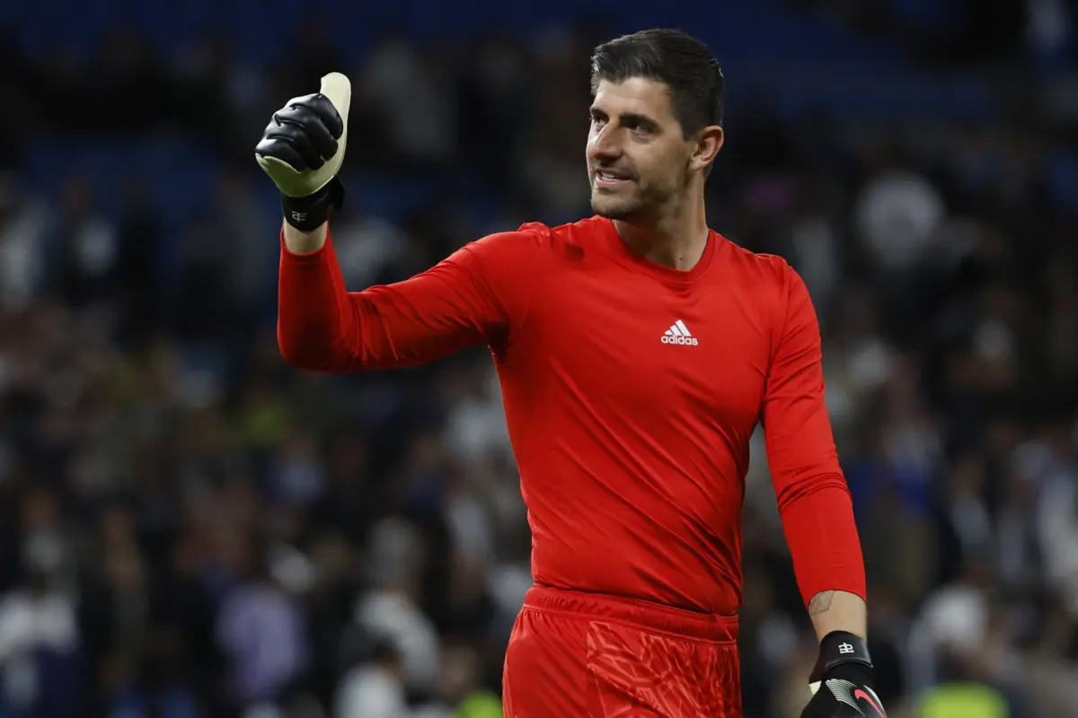 Courtois joga pelo Real Madrid
