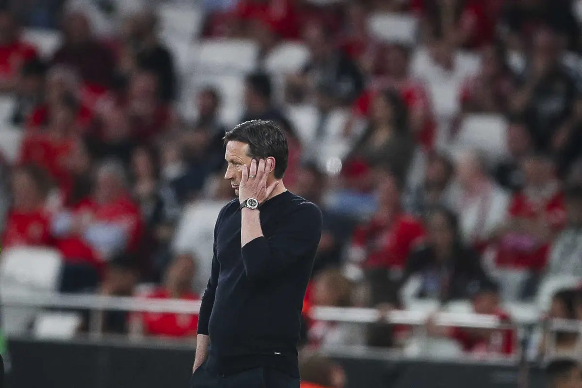 Roger Schmidt, treinador do Benfica