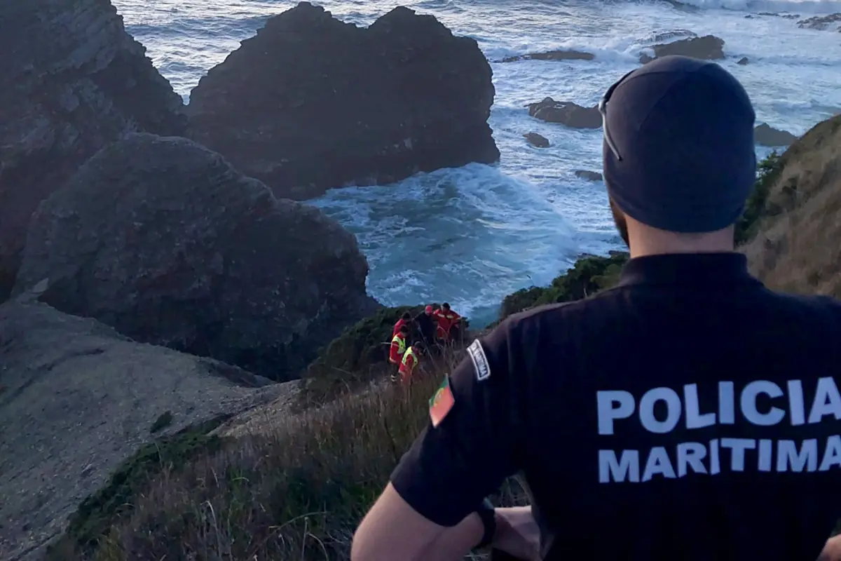 A vítima caiu enquanto pescava