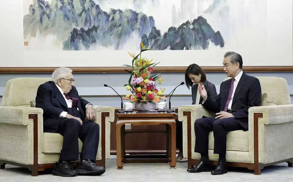 Encontro entre Henry Kissinger e Wang Yi