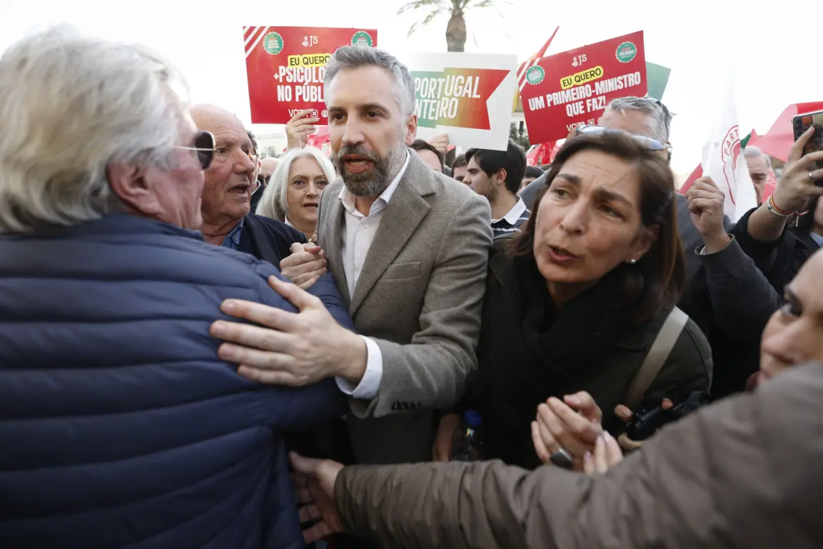Ana Catarina Mendes com Pedro Nuno Santos