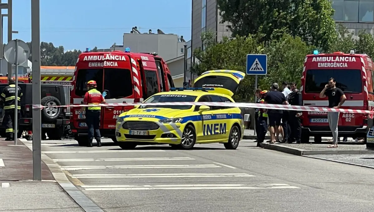 Imagem de contexto do artigo Motociclista ferido com gravidade em Esmoriz