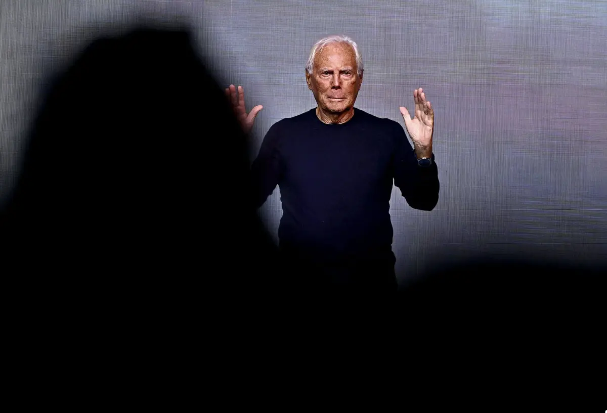 Giorgio Armani celebra 91 anos ainda afastado das passarelas