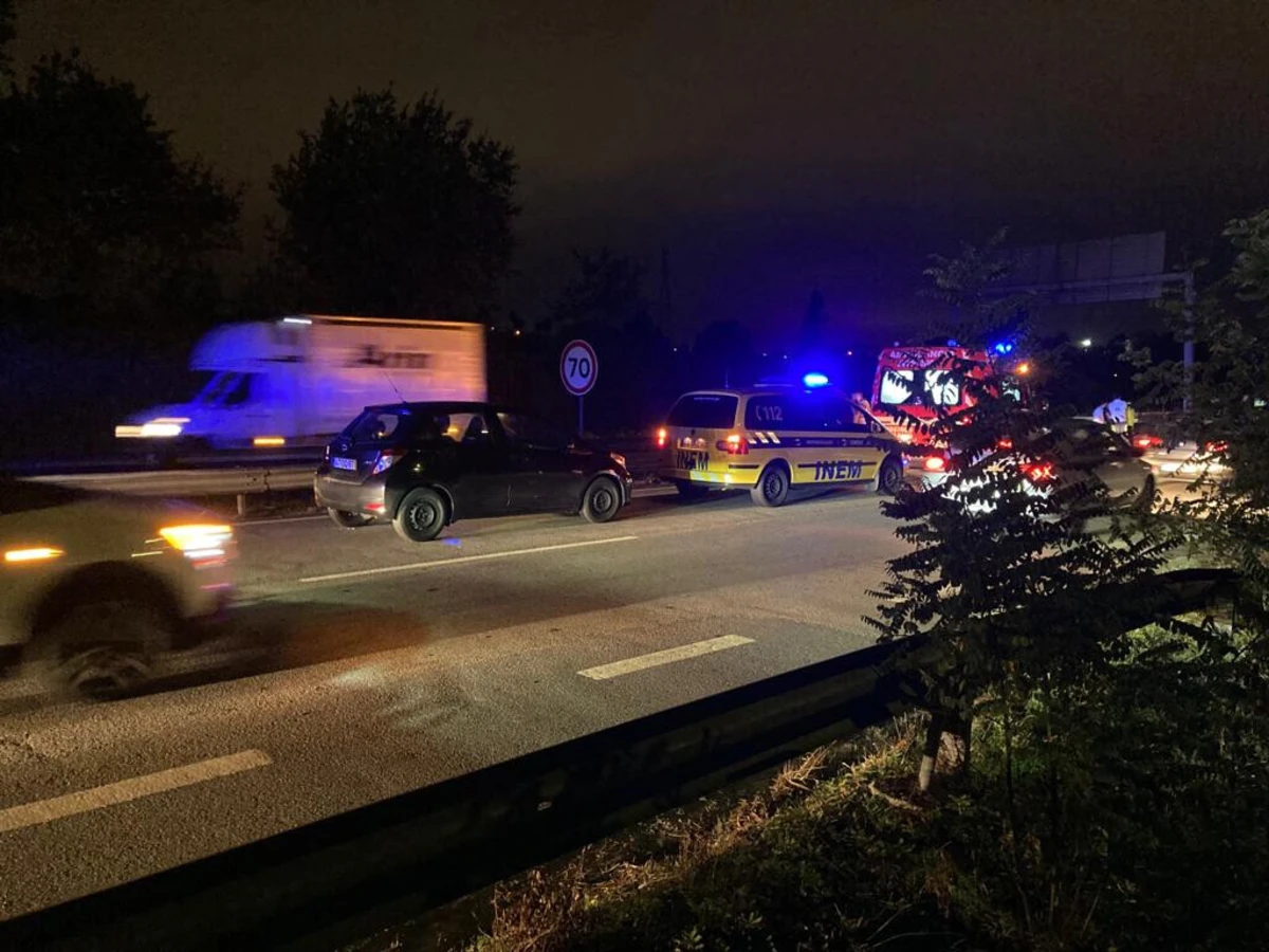 Bombeiros Voluntários de Leça do Balio receberam alerta para acidente às 19.12 horas
