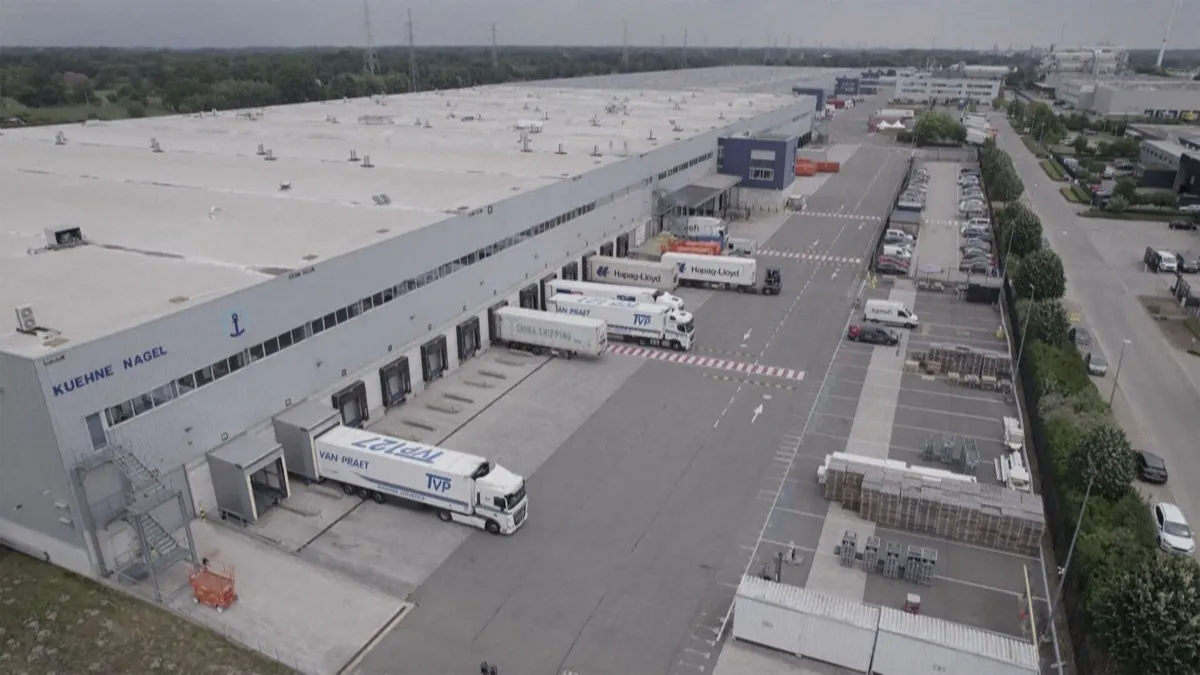 O armazenamento encontrava-se num depósito localizado na Bélgica