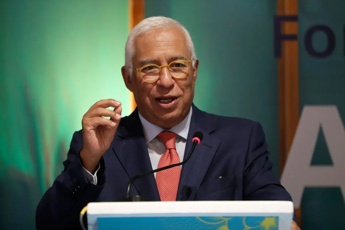 O presidente do Conselho Europeu, António Costa