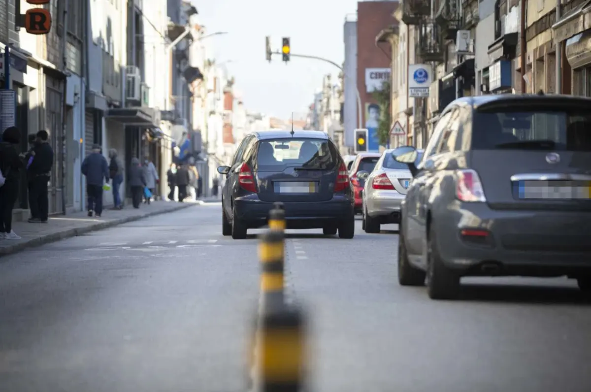 Ocorrência teve lugar na Rua de Costa Cabral