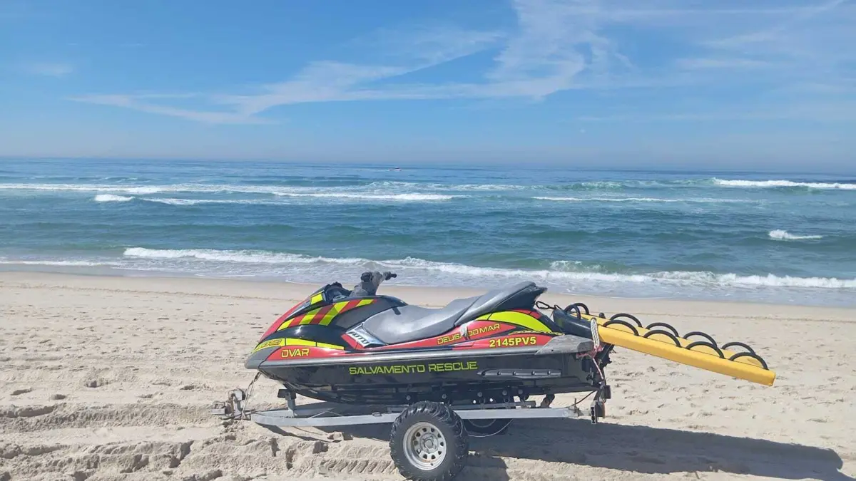 Imagem de contexto do artigo Homem morre afogado na praia do Furadouro em Ovar