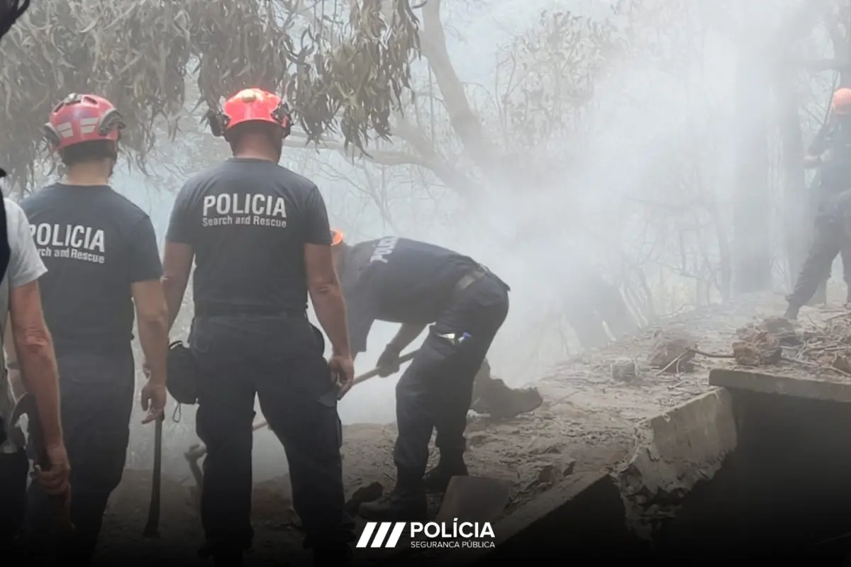 PSP conseguiu localizar rapidamente focos de incêndio e conter a sua propagação