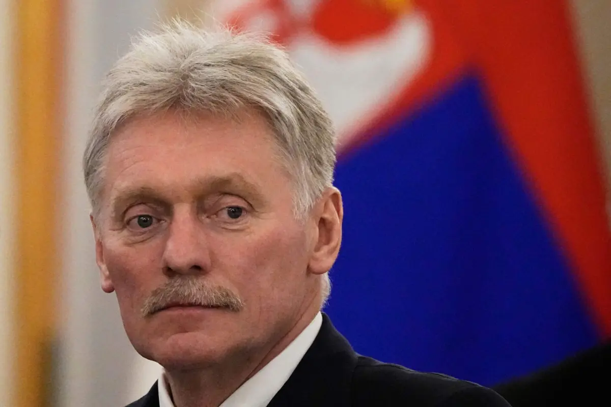 O porta-voz presidencial, Dmitri Peskov
