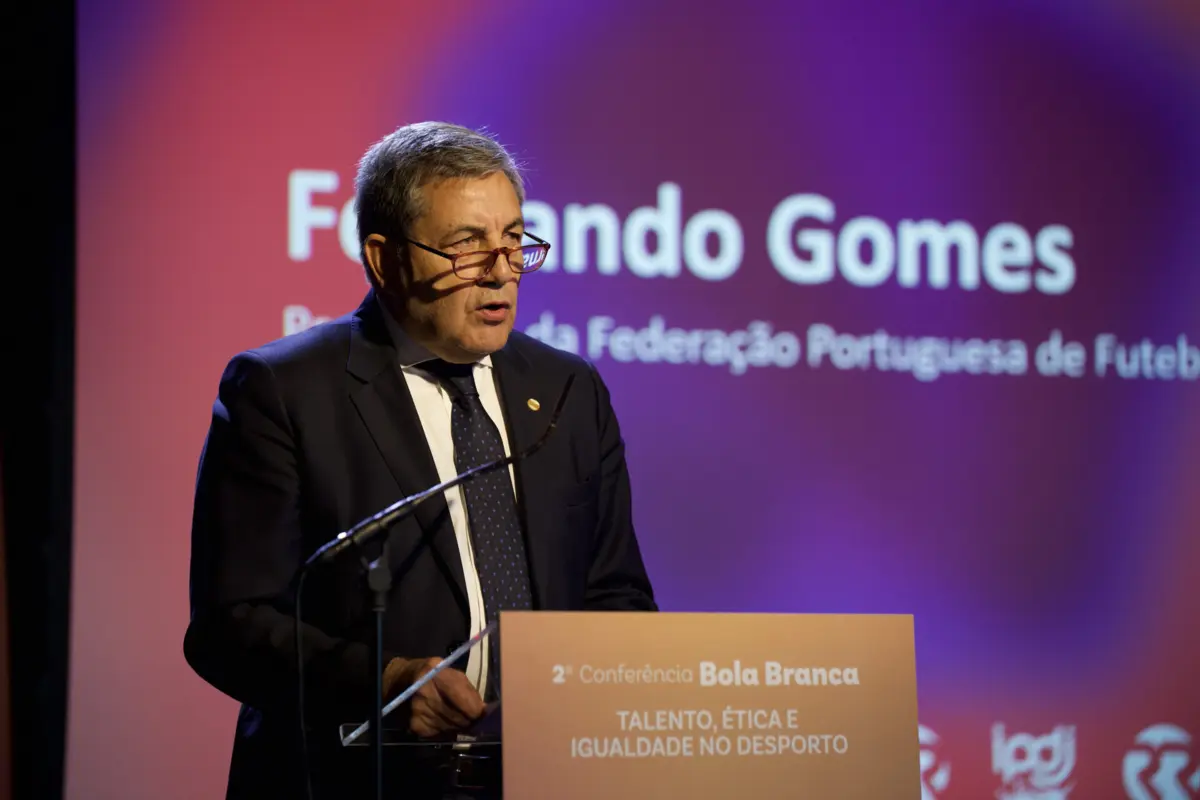 Fernando Gomes, presidente da Federação Portuguesa de Futebol