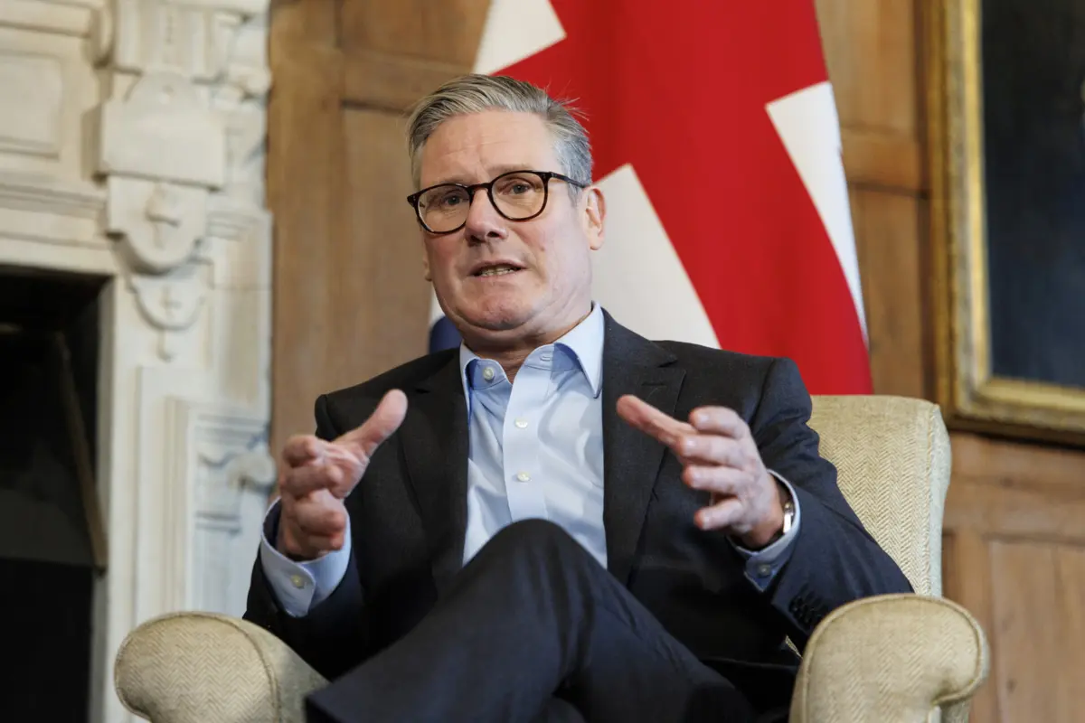 Primeiro-ministro britânico, Keir Starmer, reuniu-se com o chanceler alemão, Olaf Scholz